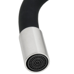 Змішувач для кухні VENTA з гнучким виливом VA3008E-black