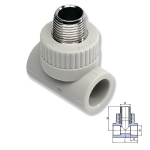 Трійник Ekoplastik 25х3/4' STKE02525X