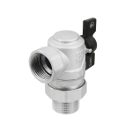 Кран кульовий Raftec BLACK DN25 ВЗ 1' метелик