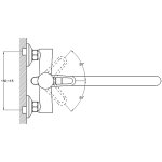 Смеситель для ванной G-lauf NUD7- A045
