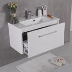 Тумба навісна Fancy Marble Fiji 80 з умивальником Annabele (4008101)