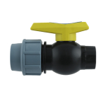 Кран шаровый ПНД SantehPlast 32мм 1'