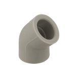 Колено PPR ЭКО 25 мм 45°