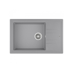 Мийка для кухні TEKA STONE 60 S-TG 1B 1D 780x510 Сірий металік
