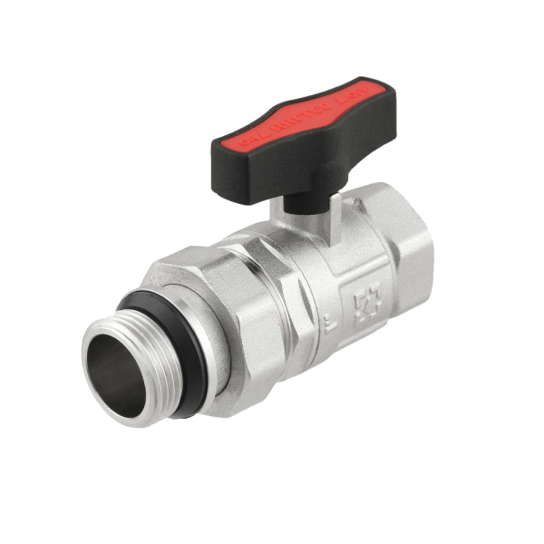 Кран шаровый с американкой Raftec GOLD PN50 ВН 1' GRDS03