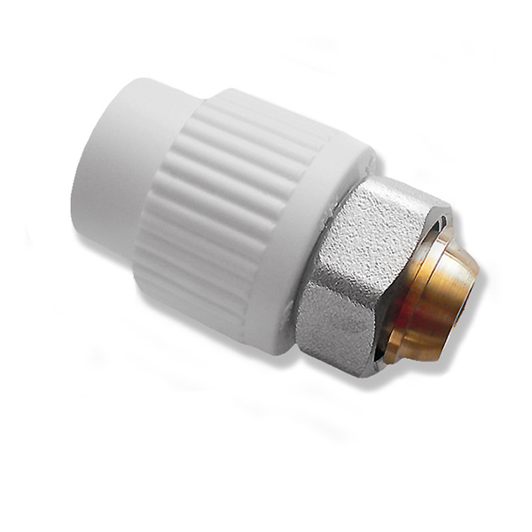 Муфта с евроконусом PPR Ekoplastik 20мм 3/4' SZM02025EX