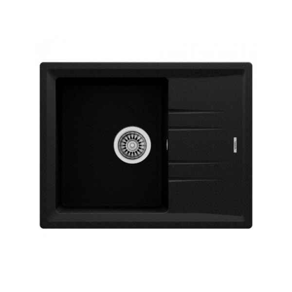 Мийка для кухні TEKA STONE 45 B-TG 1B 1D 650x510 Чорний металік