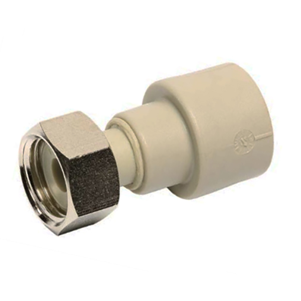 Муфта PPR Ekoplastik 20мм 3/4' з НГ SNAM02025X