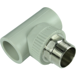 Трійник PPR ЭКО 40мм ЗЗ 1 1/4'