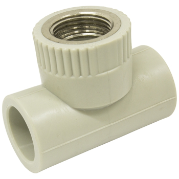 Трійник PPR ЭКО 20мм ВВ 1/2'