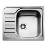 Мойка для кухни TEKA TUNIVERSAL 580.500 1B 1D 580x500 Нержавейка