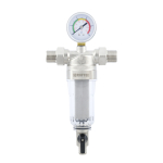 Самопромивний фільтр з манометром 1/2' Raftec RMCF01