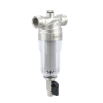 Самопромивний фільтр з манометром 1/2' Raftec RMCF01