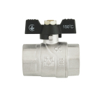 Кран шаровый Raftec BLACK PN40 ВВ 3/4' DRB2