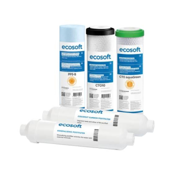 Комплект картриджів для системи зворотного осмосу Absolute '6 місяців' Ecosoft CHV5ECOABS