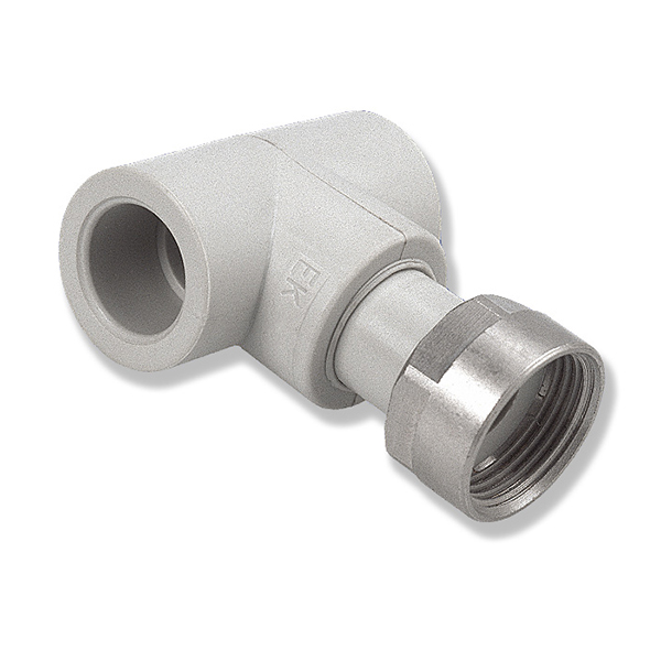 Трійник PPR Ekoplastik 32мм ВВ 3/4' з МВ з НГ STKM03225X