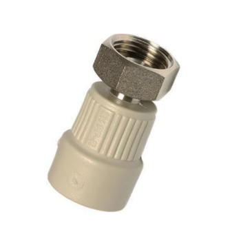 Муфта PPR Ekoplastik з НГ 20мм ВВ 1/2' SZM02020XX