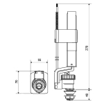 Впускний механізм KK Pol ZND/111 1/2'