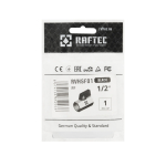 Кран кульовий Raftec BLACK PN10 ВВ 1/2' mini RVHSF01