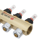 Колектор з витратомірами Raftec 1'х8