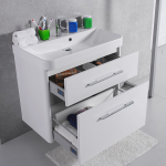 Тумба навісна Fancy Marble Devon 80 з умивальником Carla 800C