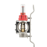 Коллектор PLM 1'x3/4' 10 выходов с термоклапанами и расходомерами PBMF110