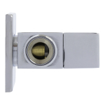 Кран кутовий з керамічним запірним елементом Raftec PN10 ЗЗ 1/2 'x1/2'