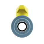 Кран шаровый ПНД SantehPlast 25x25 мм