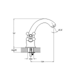 Смеситель для умывальника G-lauf QTZ1- A827
