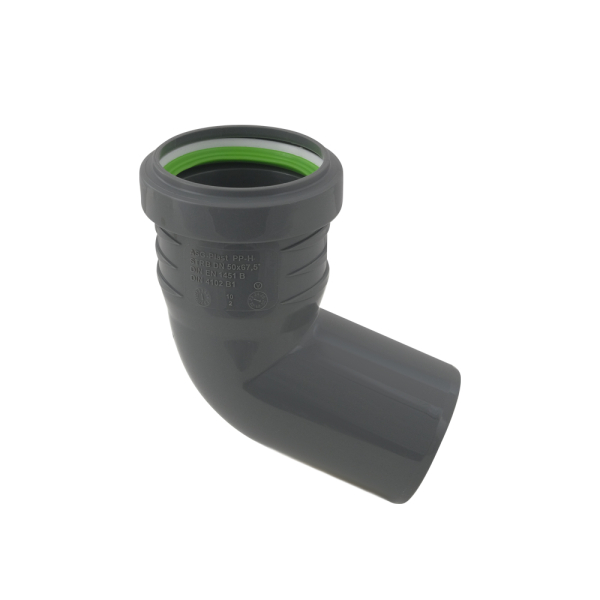 Коліно ASG HTR ф50 мм x67°