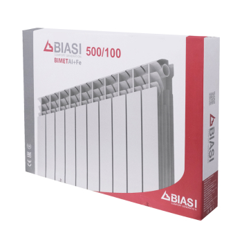 Секція біметалічного радіатора BIASI 500/100 (10 СЕКЦІЙ)