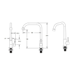 Кран для холодной воды VENTA VS702FS