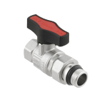 Кран кульовий з американкою Raftec GOLD PN64 ВН 1/2' GRDS01