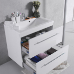 Тумба навісна Fancy Marble Goa 80 з умивальником Dallas (1108101)