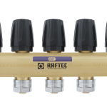 Колектор з витратомірами Raftec 1'х9