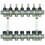 Коллектор с расходомерами Raftec 1'х7