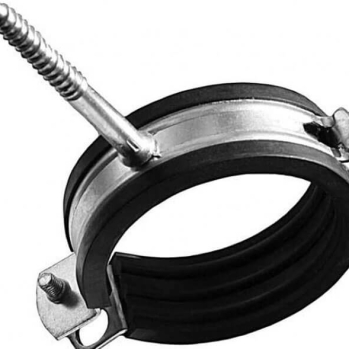 Хомут сталевий з кріпленням ЭКО 1' 32-37 мм
