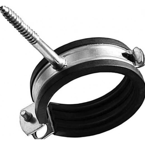 Хомут сталевий з кріпленням ЭКО 1' 32-37 мм