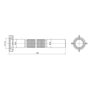 Гофротруба PLM PM 41 GT 10 05