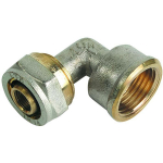 Коліно нерозбірне металопластиковое ЭКО ВВ 20x3/4'