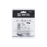 Хомут трубний Raftec (гайка (М8+10)+шуруп) 1/2' (20-23) RHO-2023