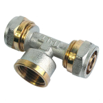 Трійник нерозбірний ЭКО ВВ 20x1/2'x20мм