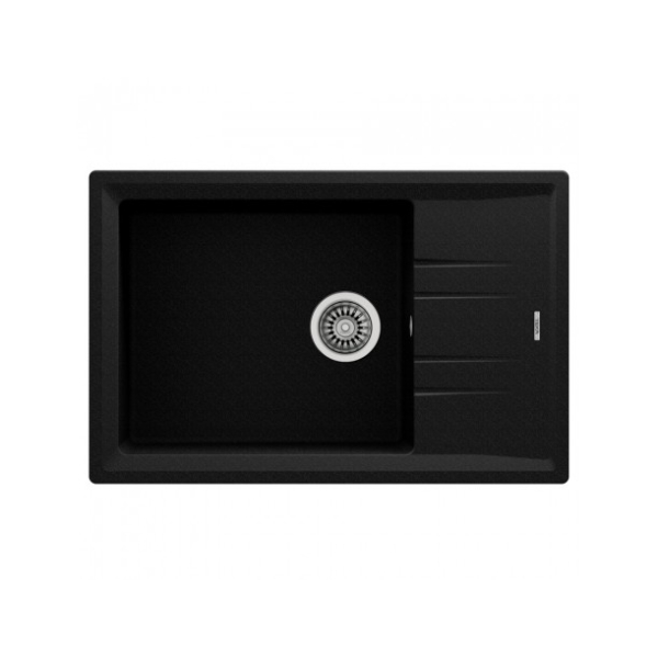 Мийка для кухні TEKA STONE 60 S-TG 1B 1D 780x510 Чорний металік