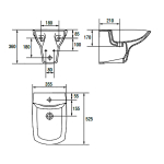 Біде Cersanit CARINA
