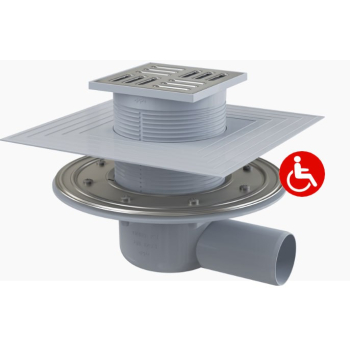 Трап сливной Alcaplast SMART 105?105/50мм APV1324
