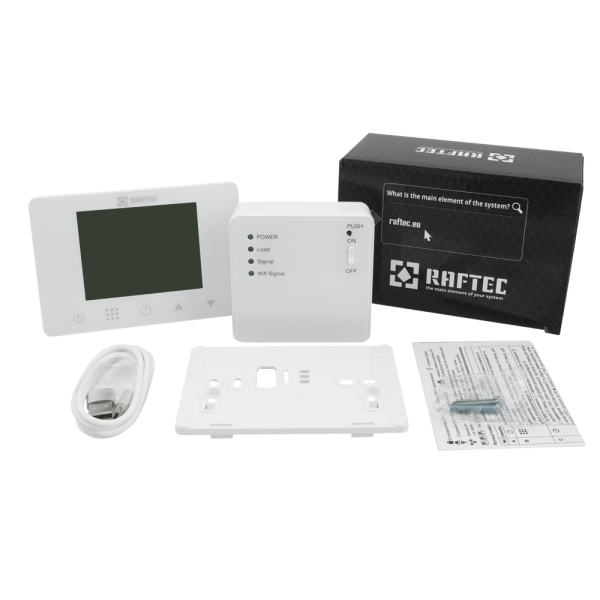 Електронний терморегулятор Raftec для котлів WiFI R09RF