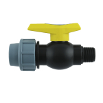 Кран кульовий ПНД SantehPlast 25мм 3/4'