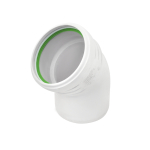 Колено внутреннее безшумное ASG S-LINE ф 110мм x45°