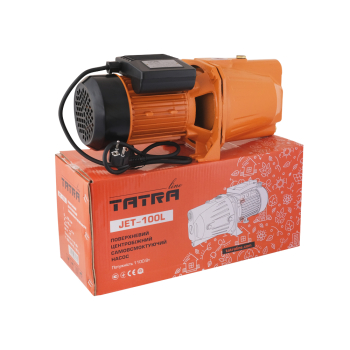 Насос поверхневий TATRA-line JET100L (довгий чавун) 1.1кВт Q.max 57л/хв., H.max 45m