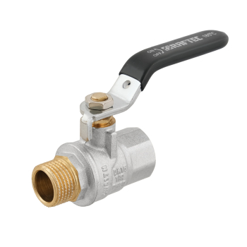 Кран кульовий Raftec BLACK PN50 ВЗ 1/2' ручка DRH11